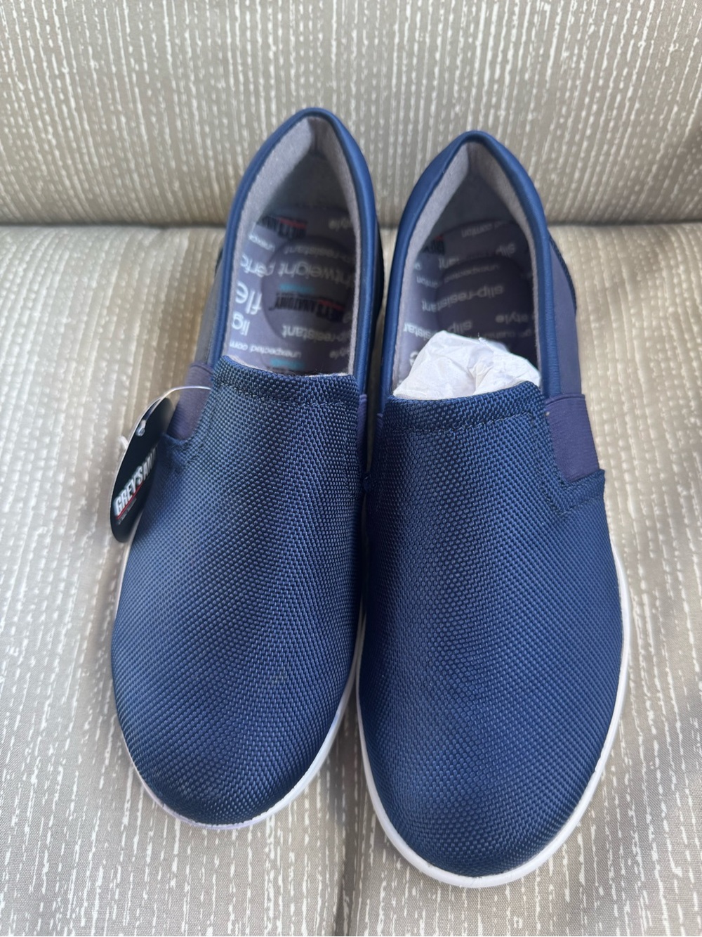 Greys Anatomy by Softwalk Sz 6.5M Navy Slip-On Casual Sneakers NWT😊😊